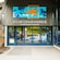 Glass doors with signage that reads ‘Atlanterhavsparken The Norwegian Aquarium’